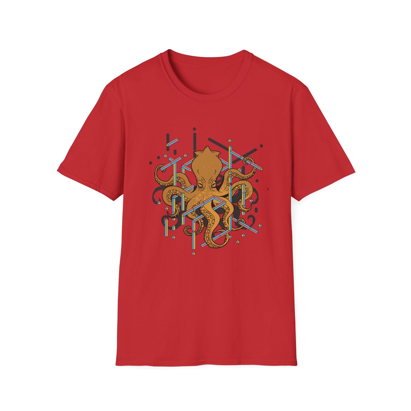 Geometry Never Looked So Tentacular - Math T-Shirt