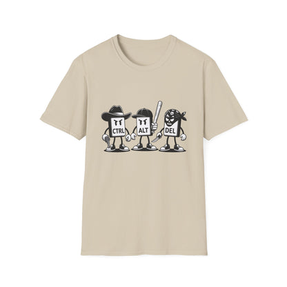 "Ctrl Alt Del Shirt" - Funny Computer Keyboard T-Shirt