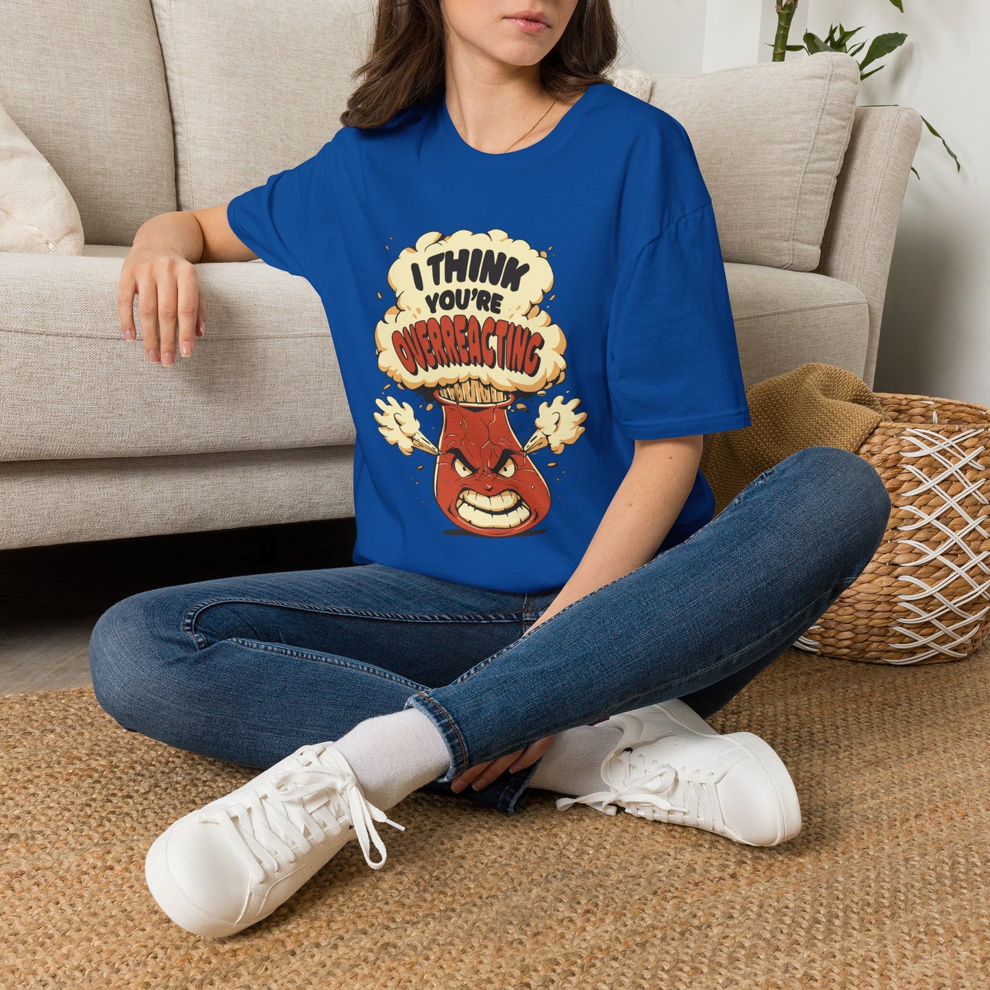 I'm Not Overreacting I'm A Test Tube - Science T-Shirt