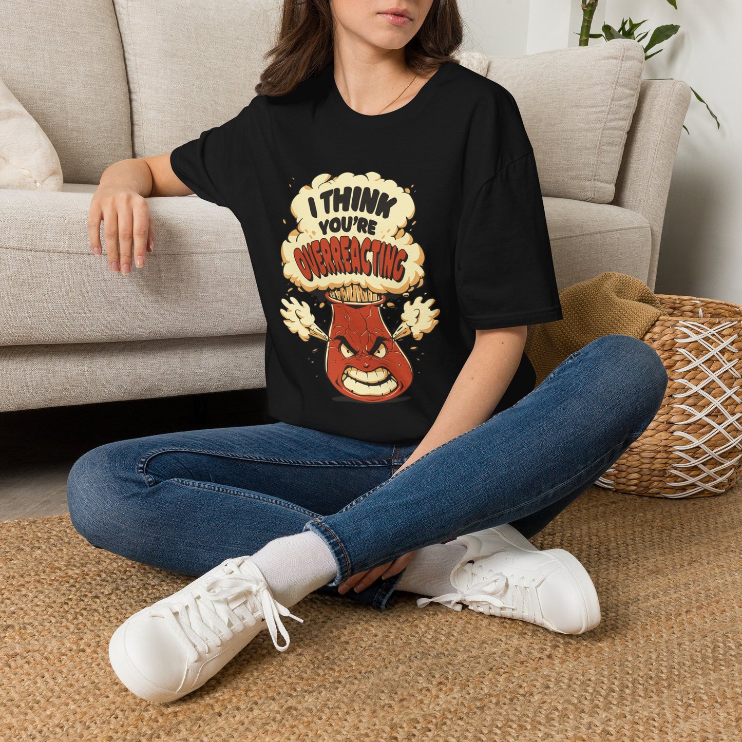 I'm Not Overreacting I'm A Test Tube - Science T-Shirt