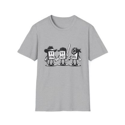 "Ctrl Alt Del Shirt" - Funny Computer Keyboard T-Shirt