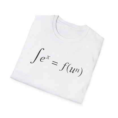 Funny Math Equation Unisex Softstyle T-Shirt
