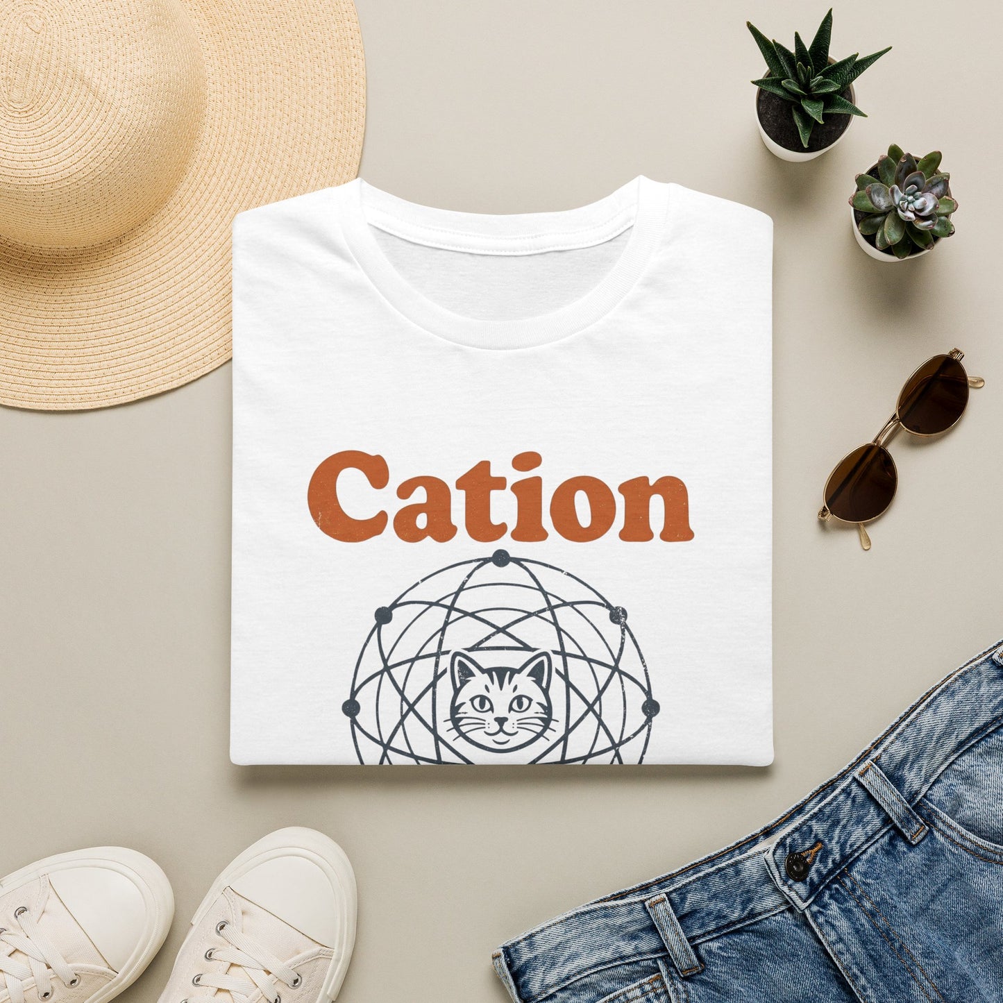 Stay Positive Be A Cation - Chemistry T-Shirt