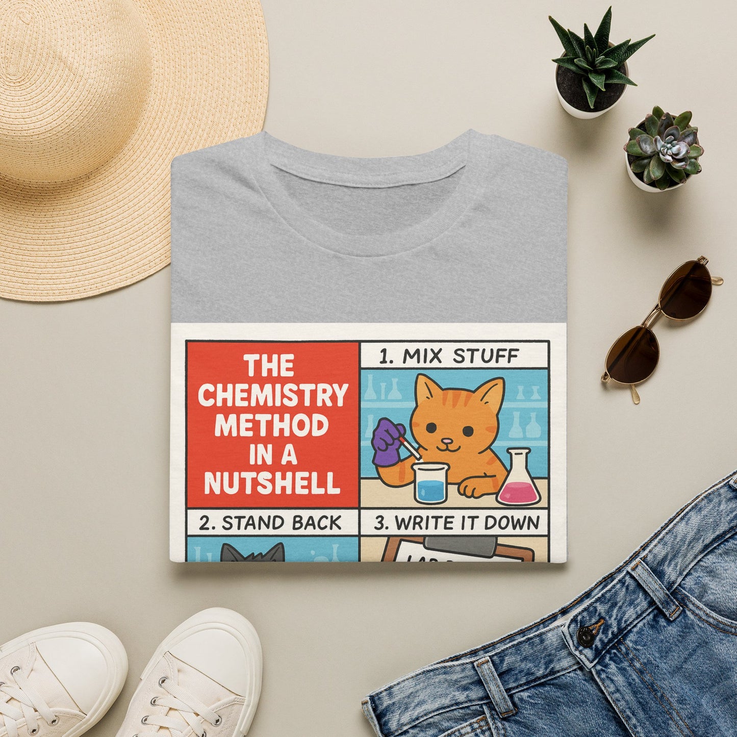 Lab Cat - Chemistry T-Shirt