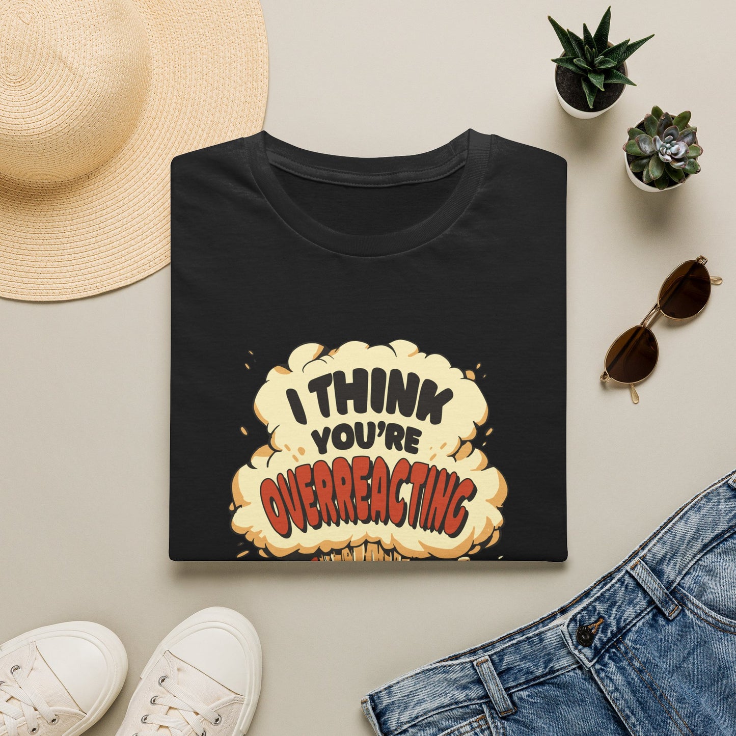 I'm Not Overreacting I'm A Test Tube - Science T-Shirt