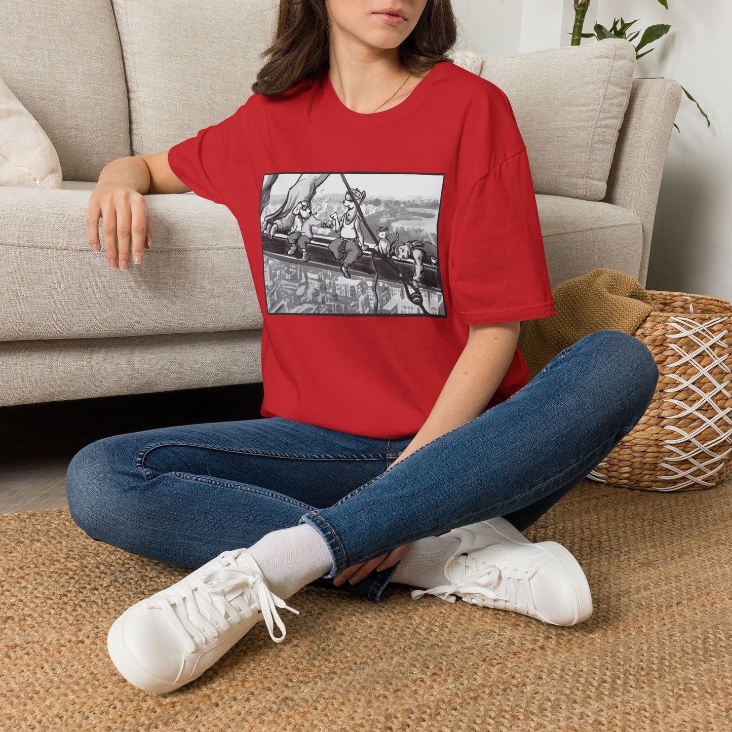 Wildlife Took The Corner Office - Funny Science T-Shirt