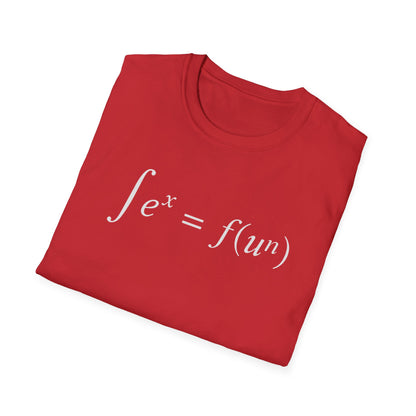 Funny Math Equation Unisex Softstyle T-Shirt