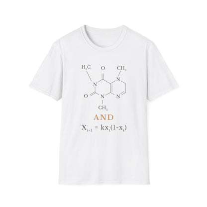 Caffeine: The Molecule That Powers Humanity - Chemistry T-Shirt