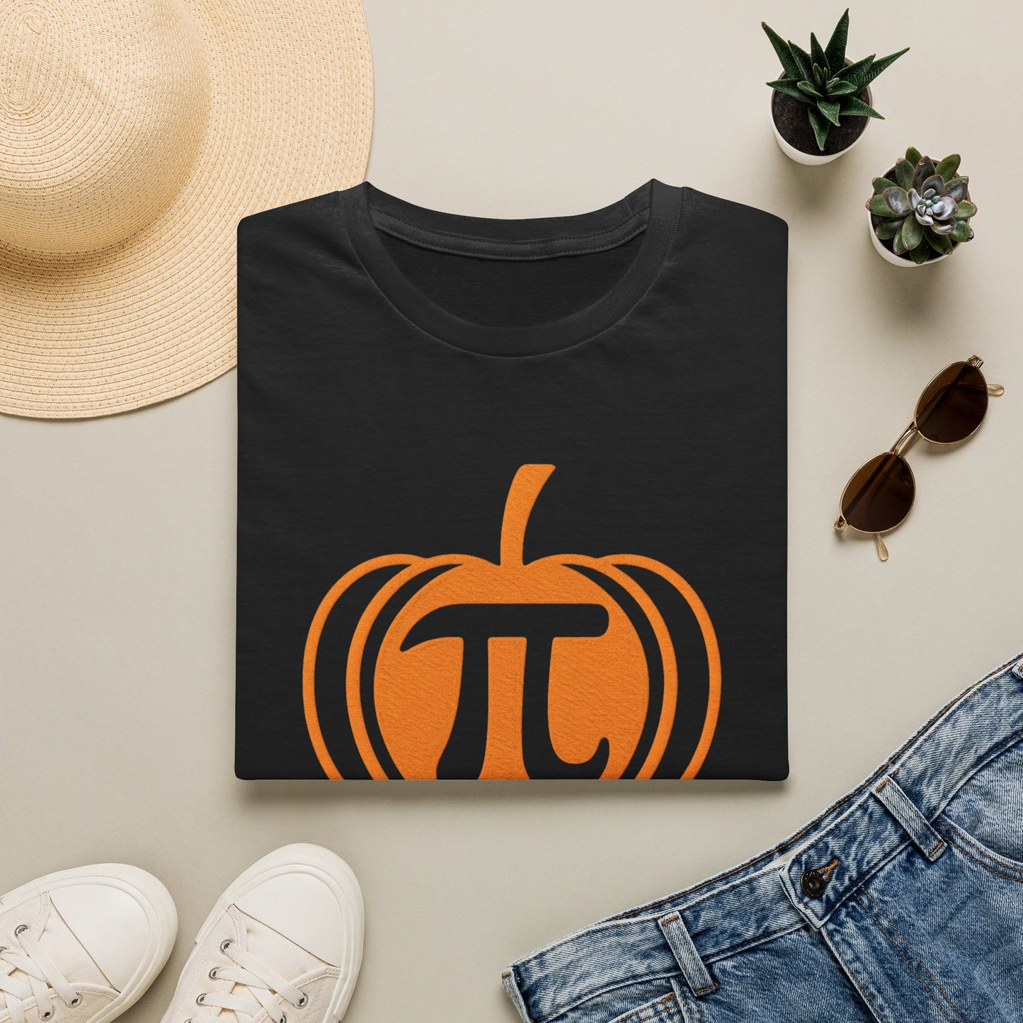 Pi-pkin - Math Meets Fall - Science Humor T-Shirt