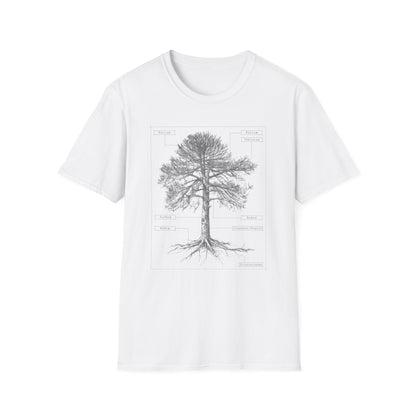 Rooted In Science - Botany Anatomy T-Shirt
