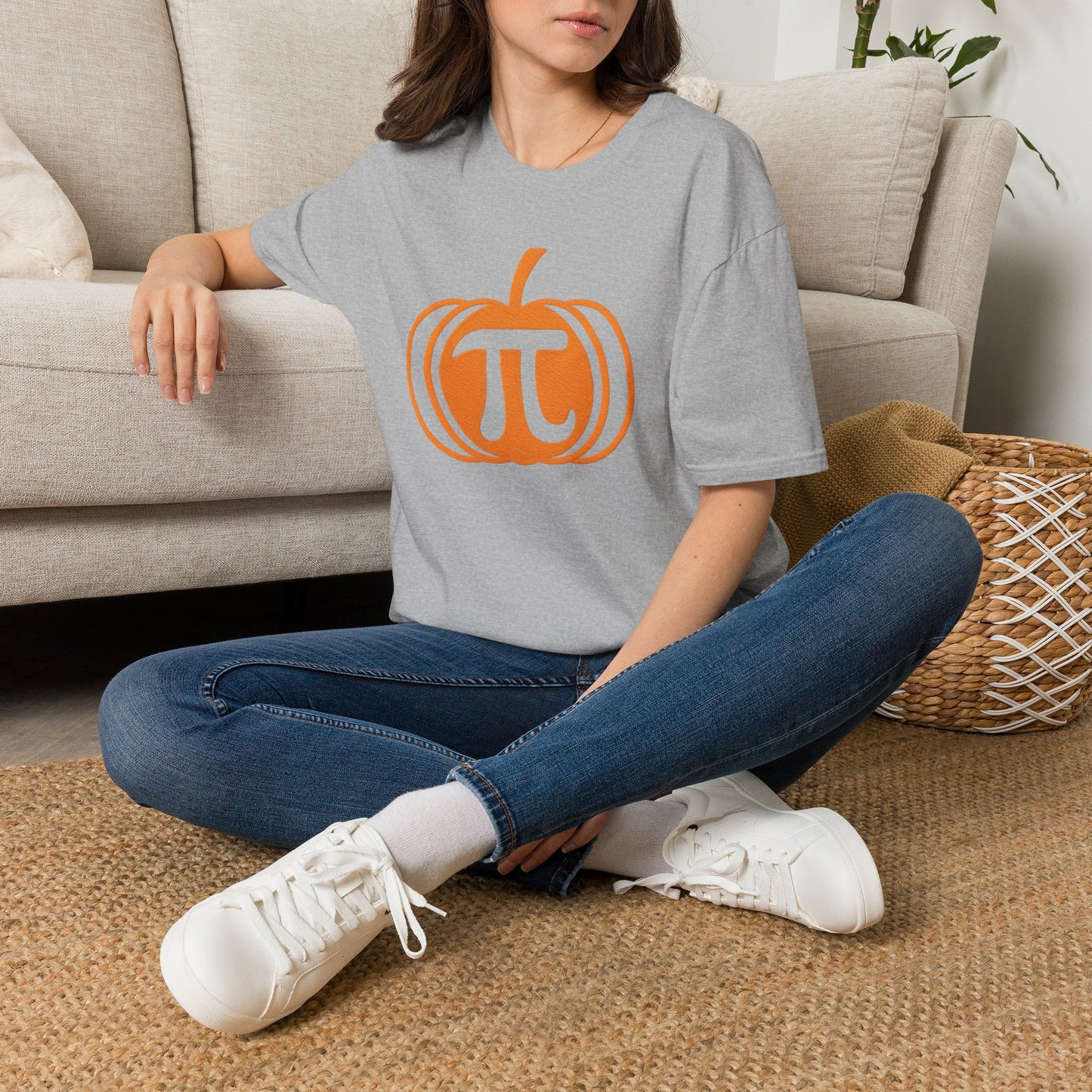 Pi-pkin - Math Meets Fall - Science Humor T-Shirt