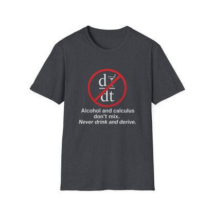 "Alcohol and Calculus" Unisex Softstyle T-Shirt