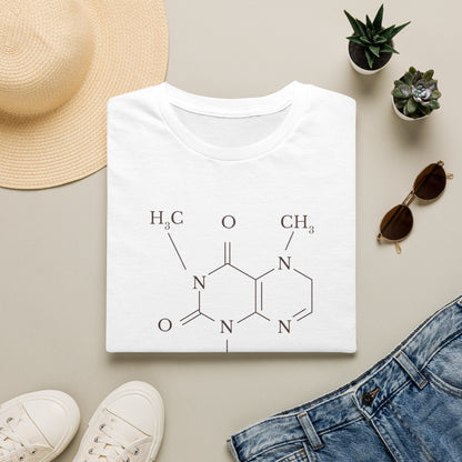 Caffeine: The Molecule That Powers Humanity - Chemistry T-Shirt