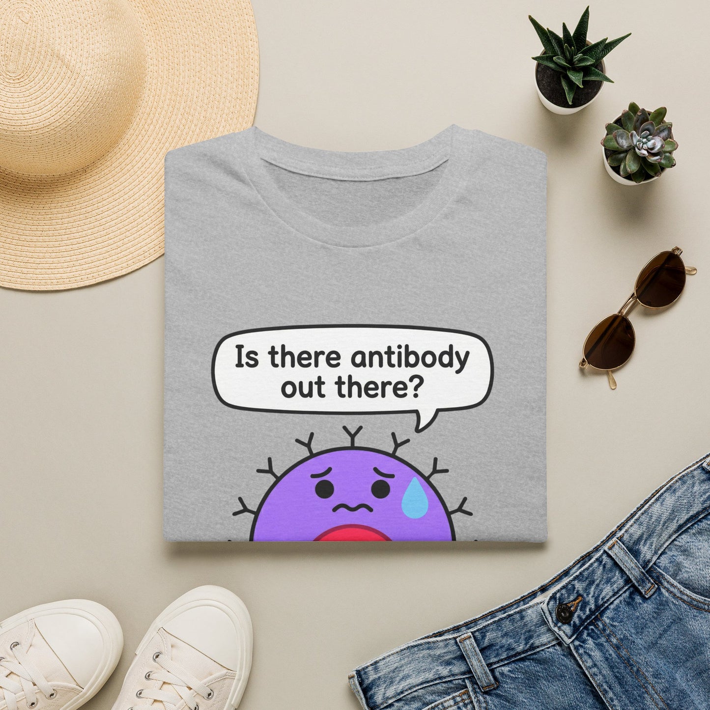 Is There Antibody Out There - Biology T-Shirt