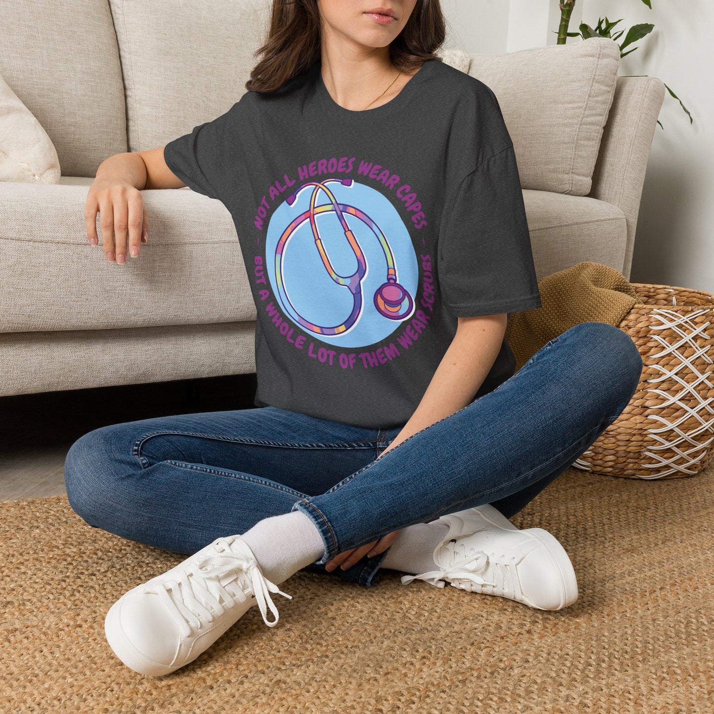 Not All Heroes Wear Capes - T-Shirt