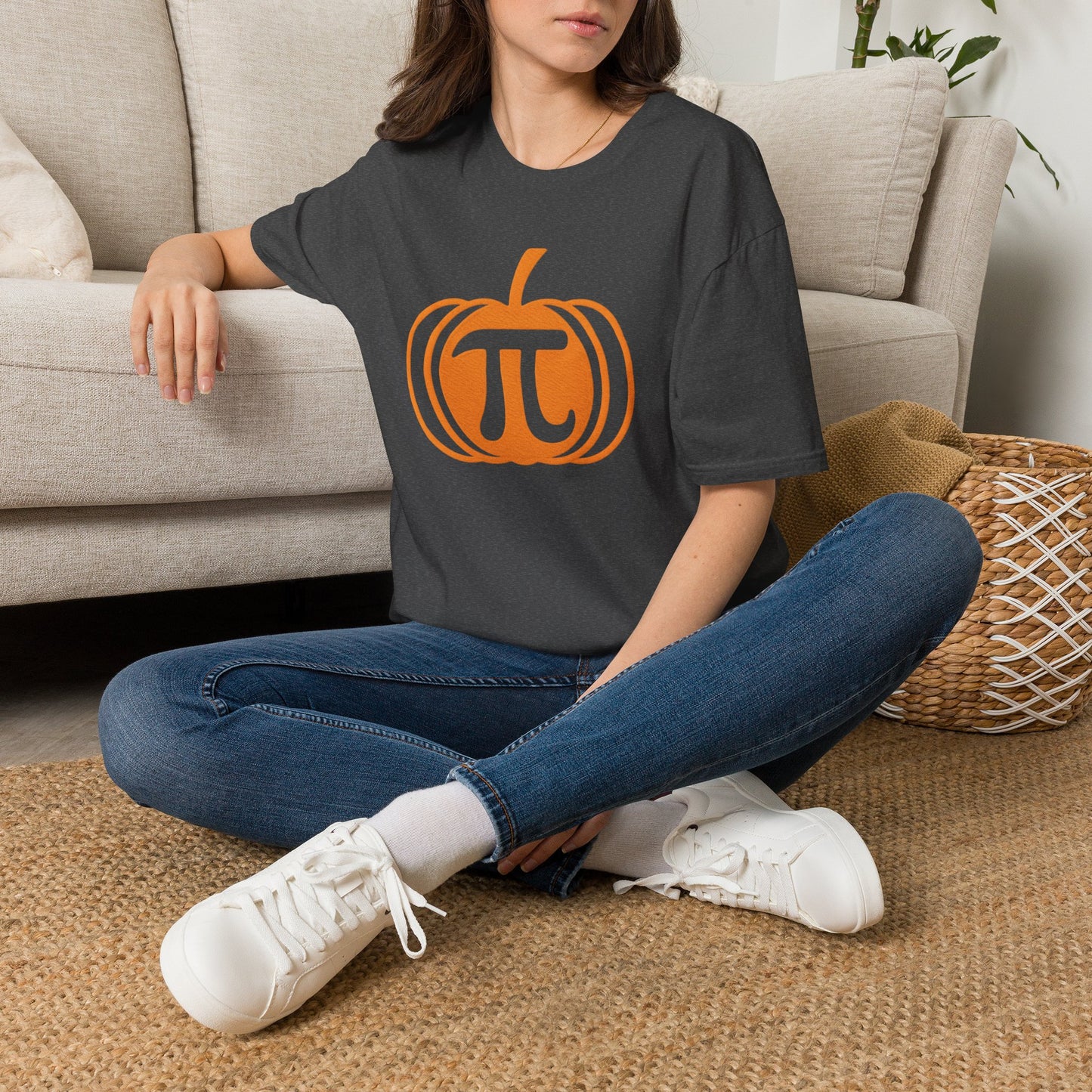 Pi-pkin - Math Meets Fall - Science Humor T-Shirt