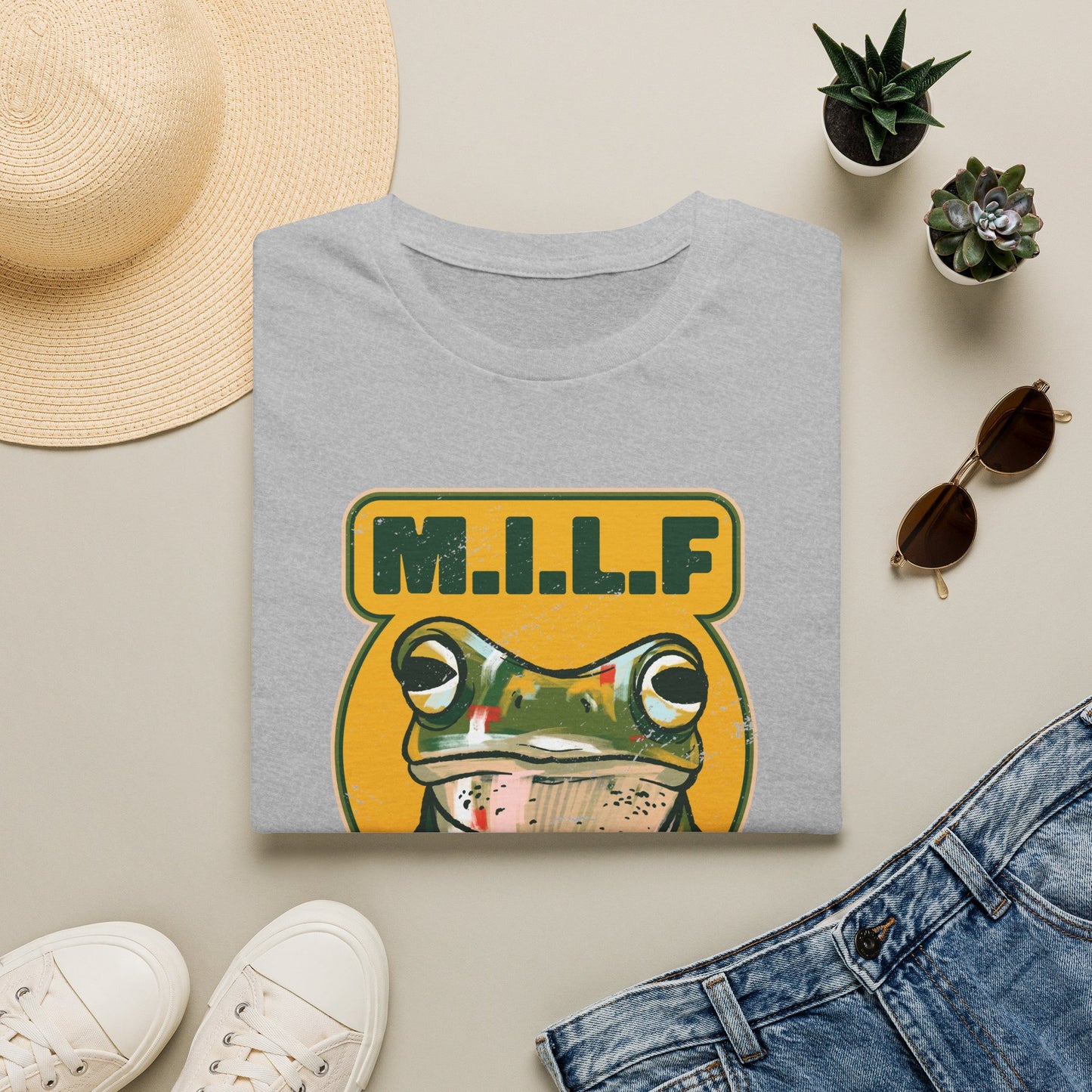 Man I Love Frogs - Biology T-Shirt