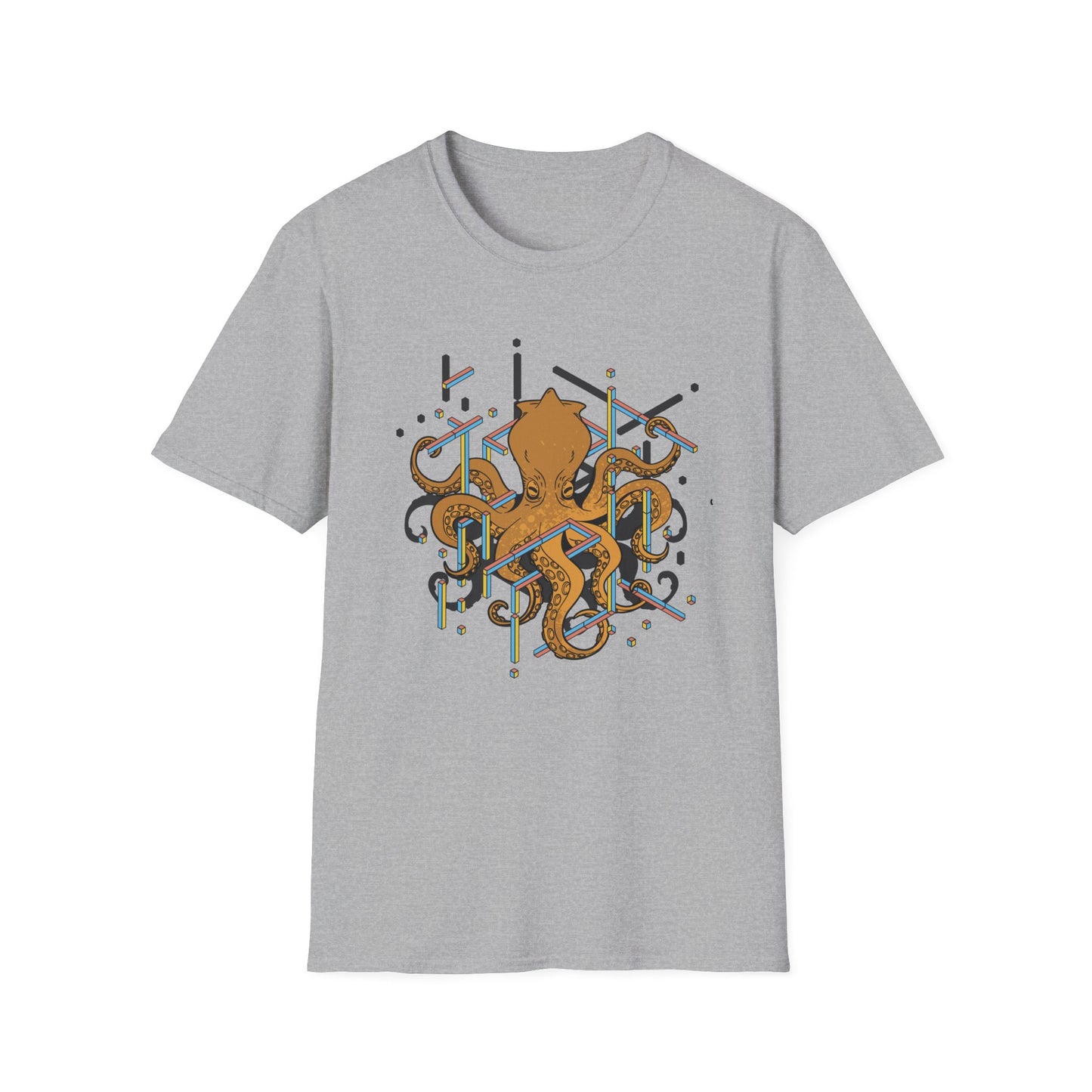 Geometry Never Looked So Tentacular - Math T-Shirt