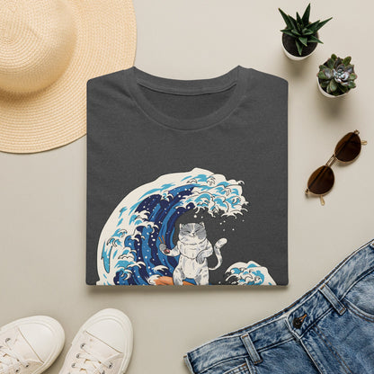 Riding The Wave Of Good Taste - Cat Science T-Shirt