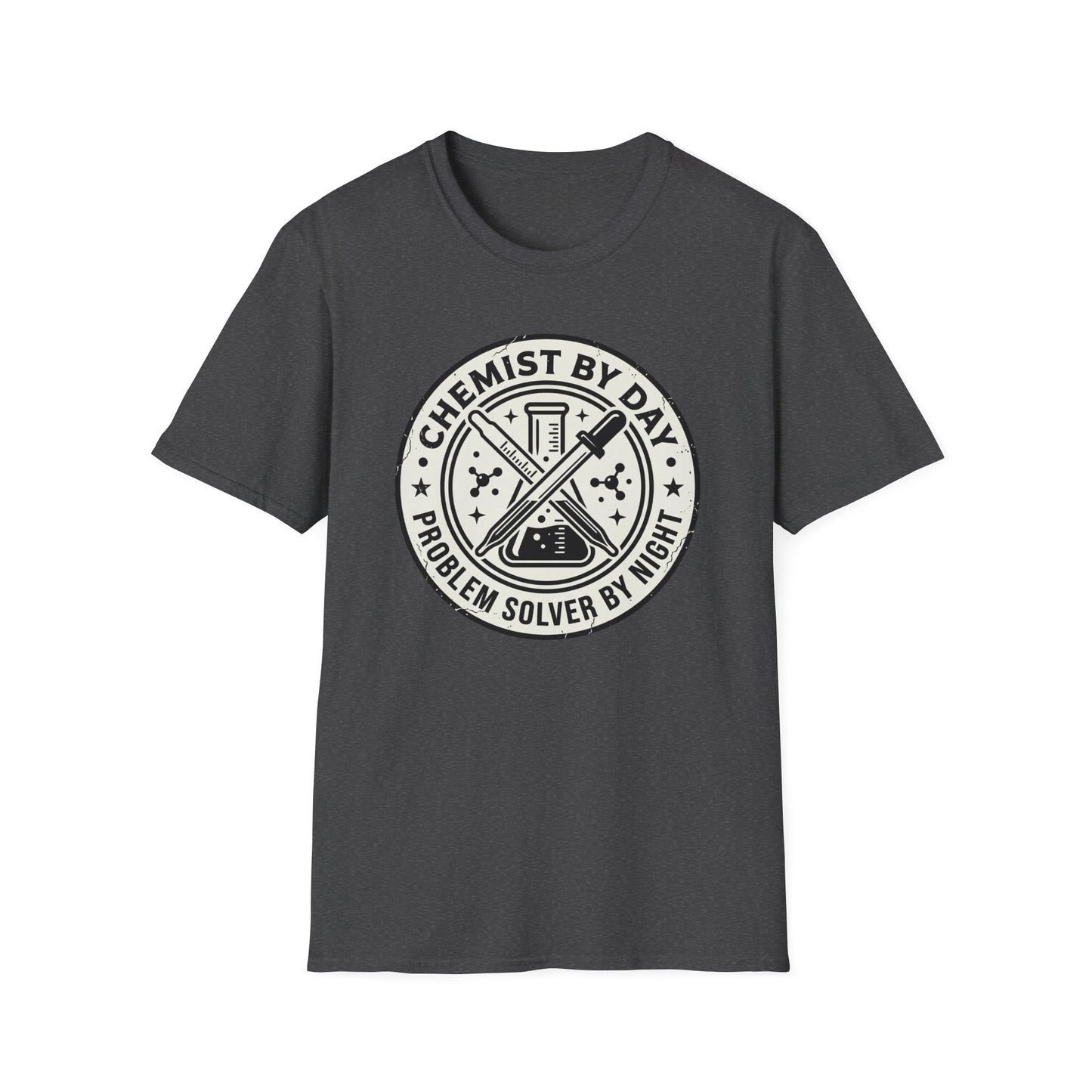 Chemist by Day - Chemistry T-Shirt