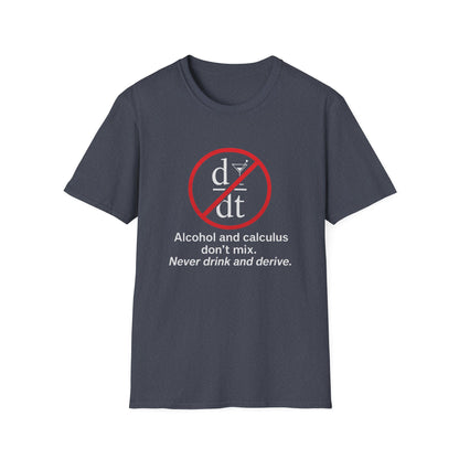 "Alcohol and Calculus" Unisex Softstyle T-Shirt