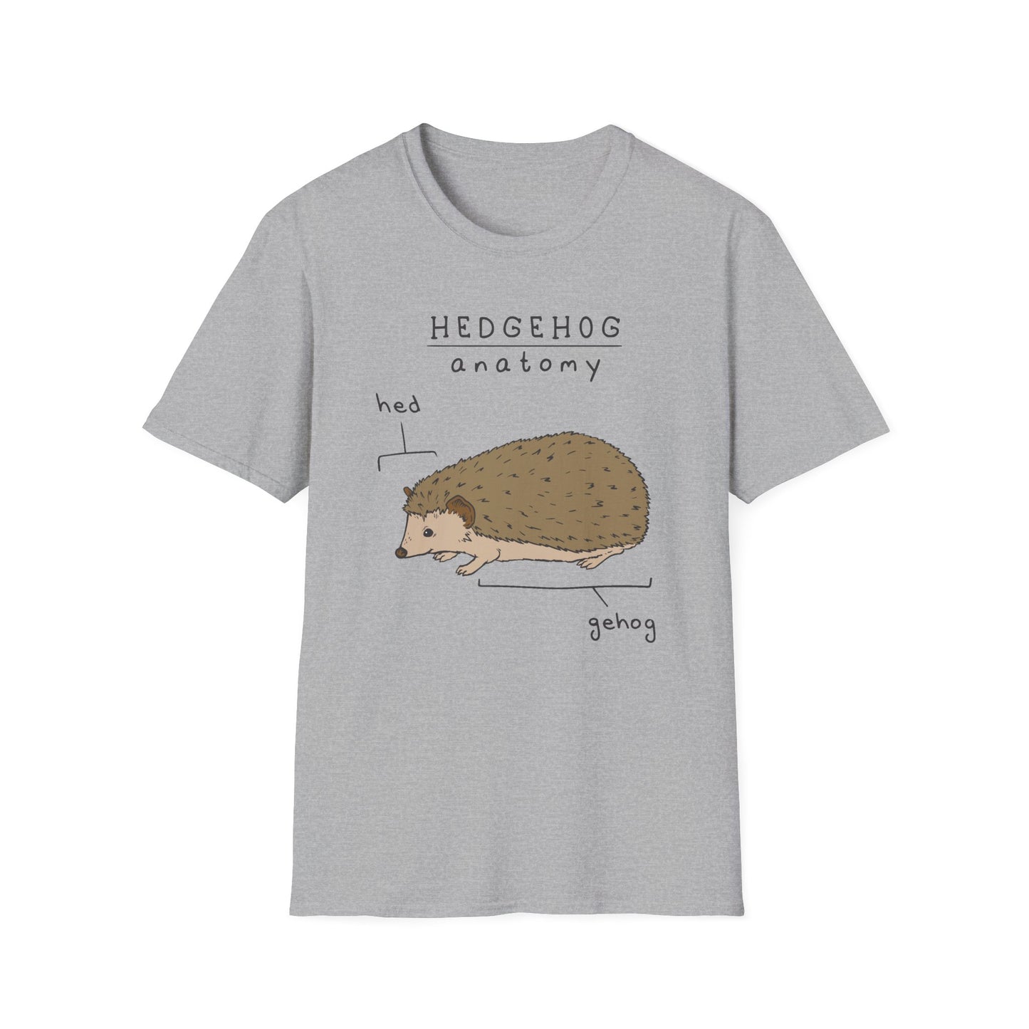 Certified Hedgehog Anatomy Expert - Science Meme T-Shirt