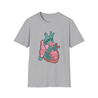 Know Your Heart - Anatomy T-Shirt