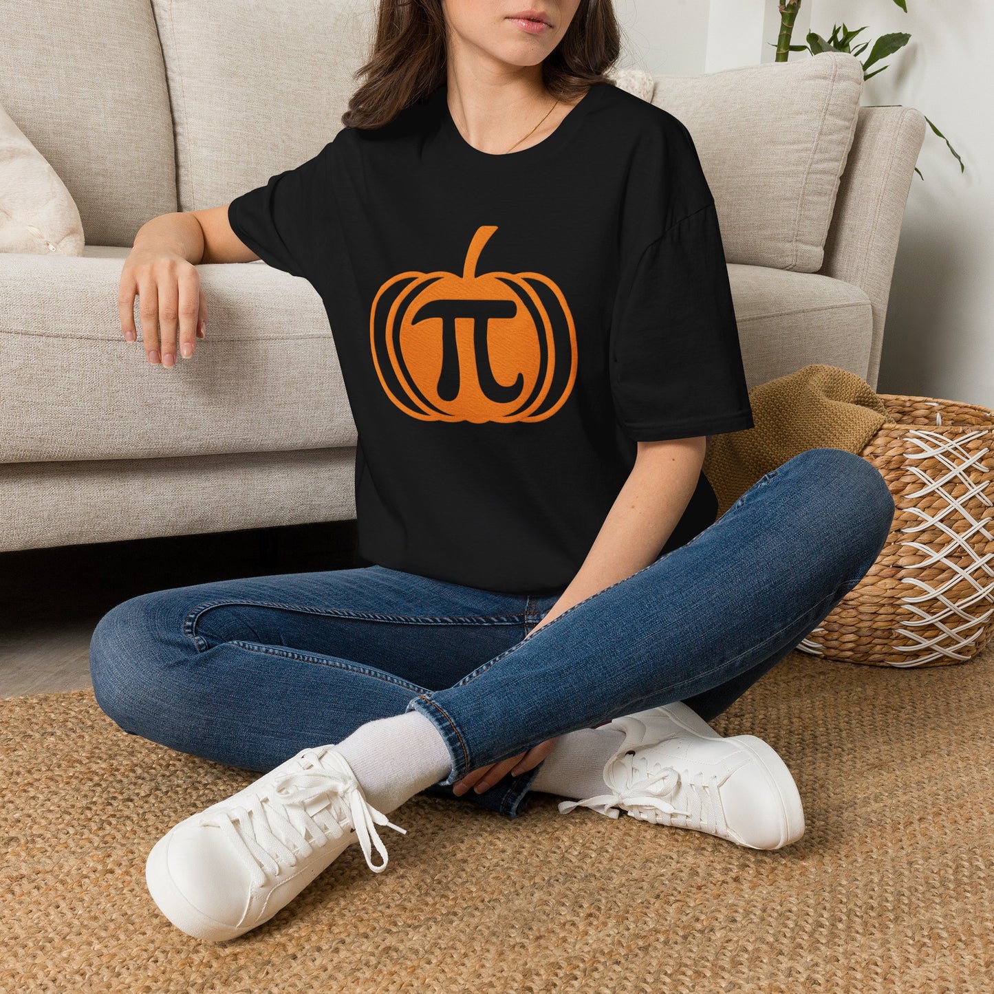 Pi-pkin - Math Meets Fall - Science Humor T-Shirt