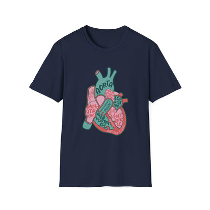 Know Your Heart - Anatomy T-Shirt