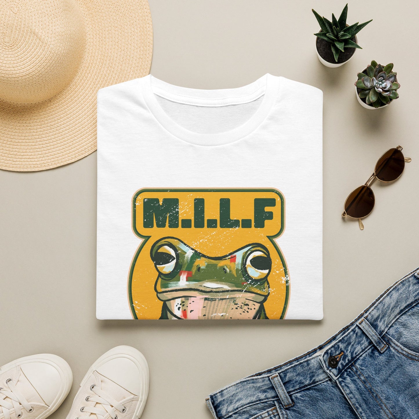 Man I Love Frogs - Biology T-Shirt