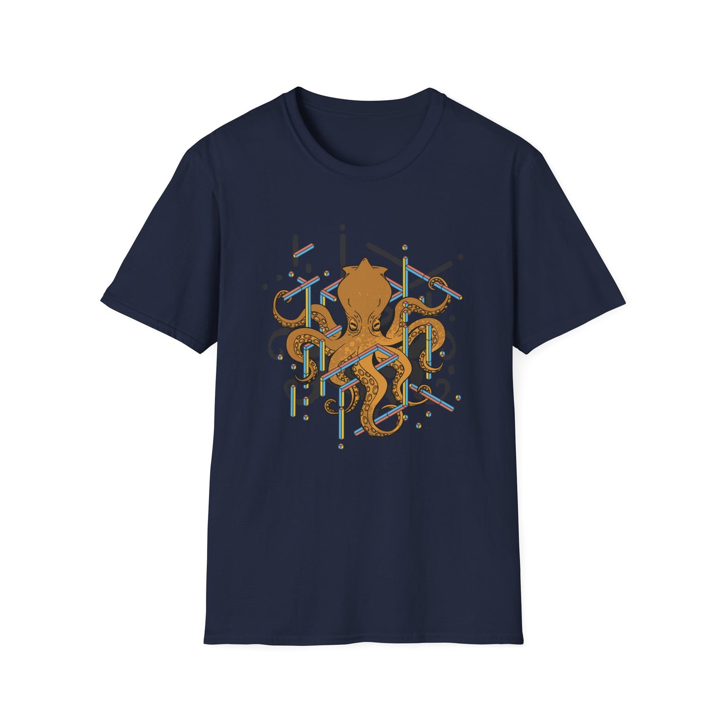 Geometry Never Looked So Tentacular - Math T-Shirt