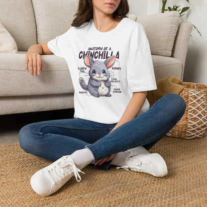 Certified Chinchilla Anatomy Expert - Science Meme T-Shirt