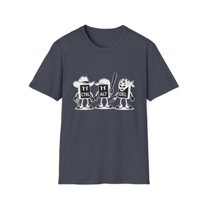 "Ctrl Alt Del Shirt" - Funny Computer Keyboard T-Shirt
