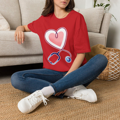 My Heart Belongs To Science - Medical T-Shirt