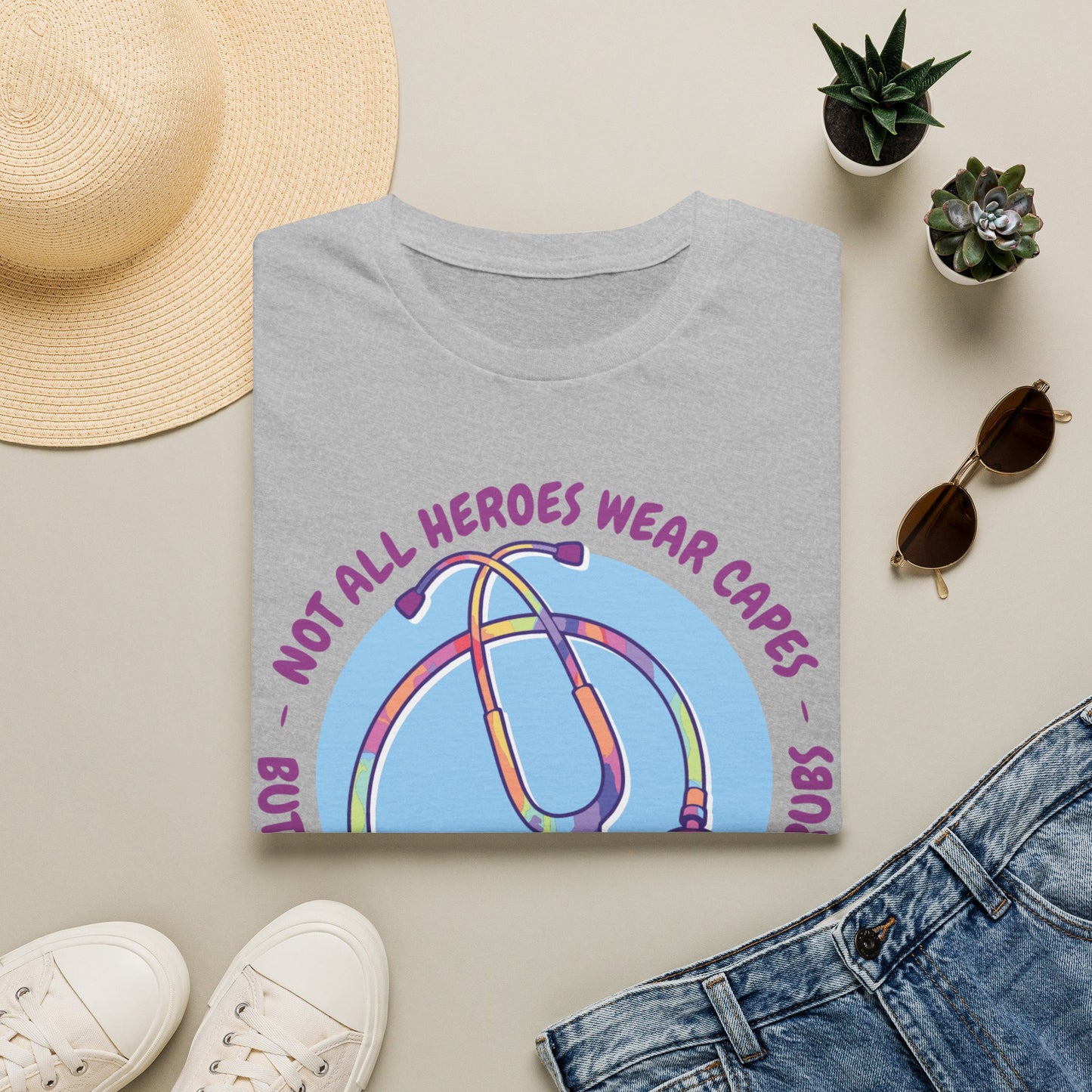 Not All Heroes Wear Capes - T-Shirt