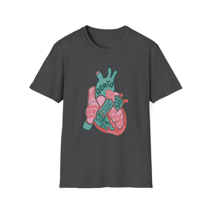 Know Your Heart - Anatomy T-Shirt