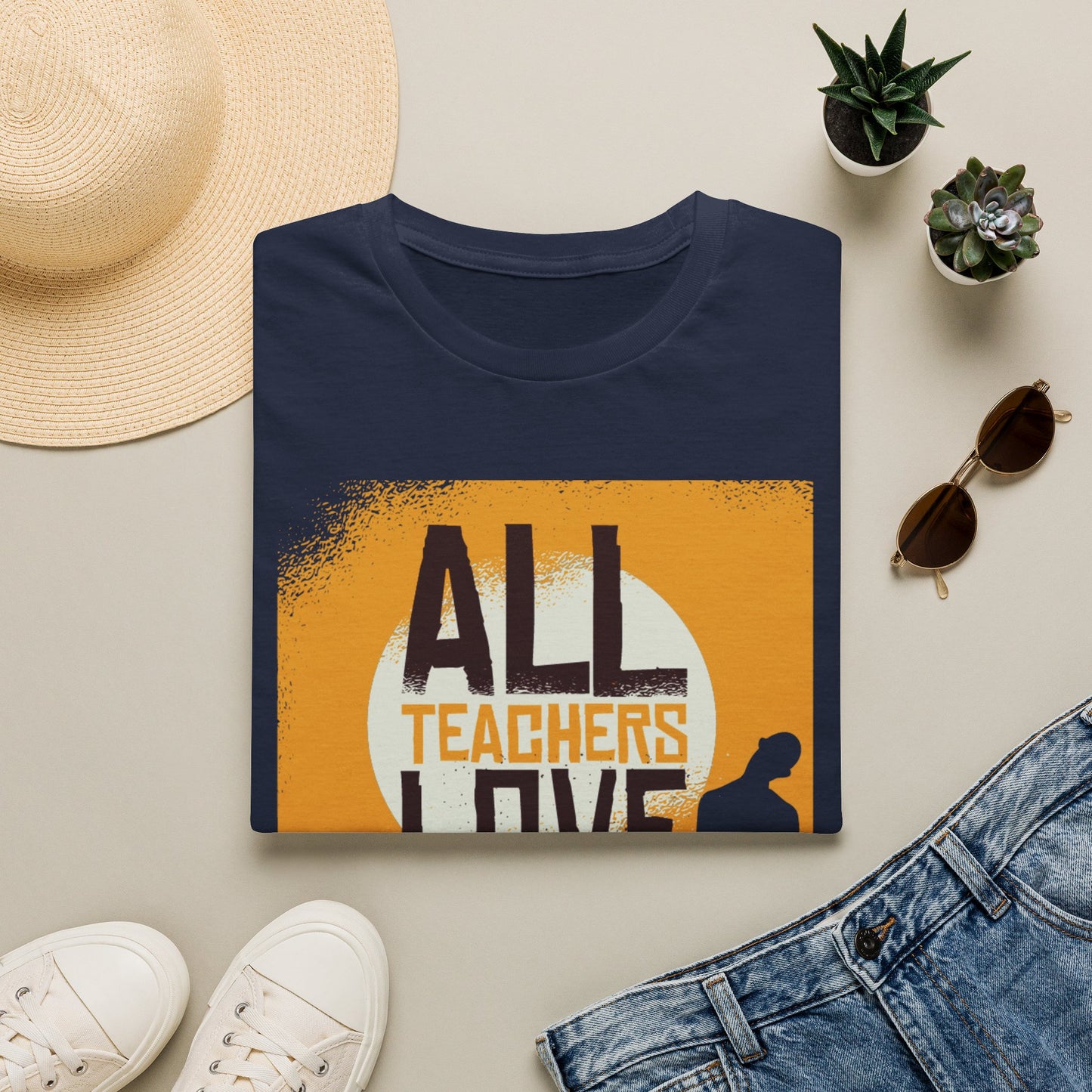All Teachers Love Brain - T-Shirt