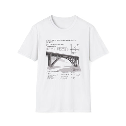 I'd Cross That Bridge With Math - Engineering T-Shirt