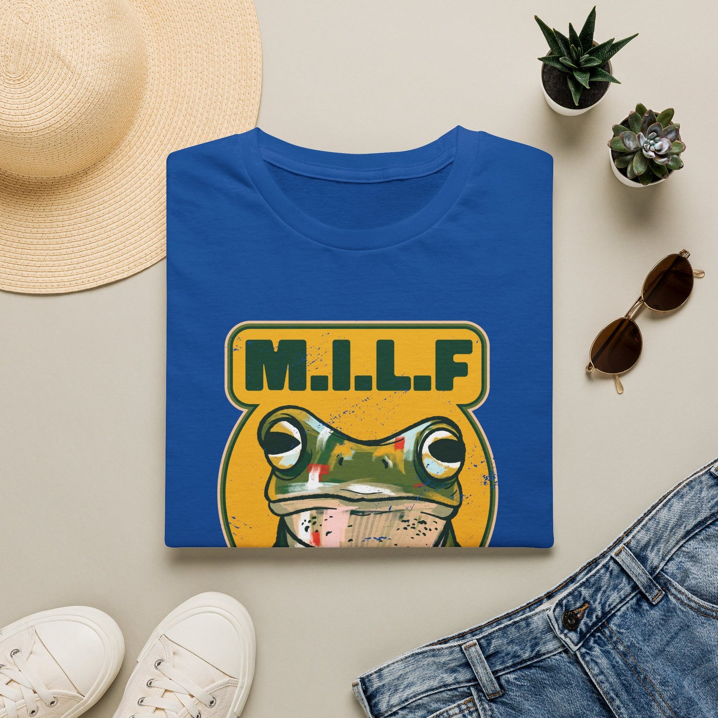 Man I Love Frogs - Biology T-Shirt