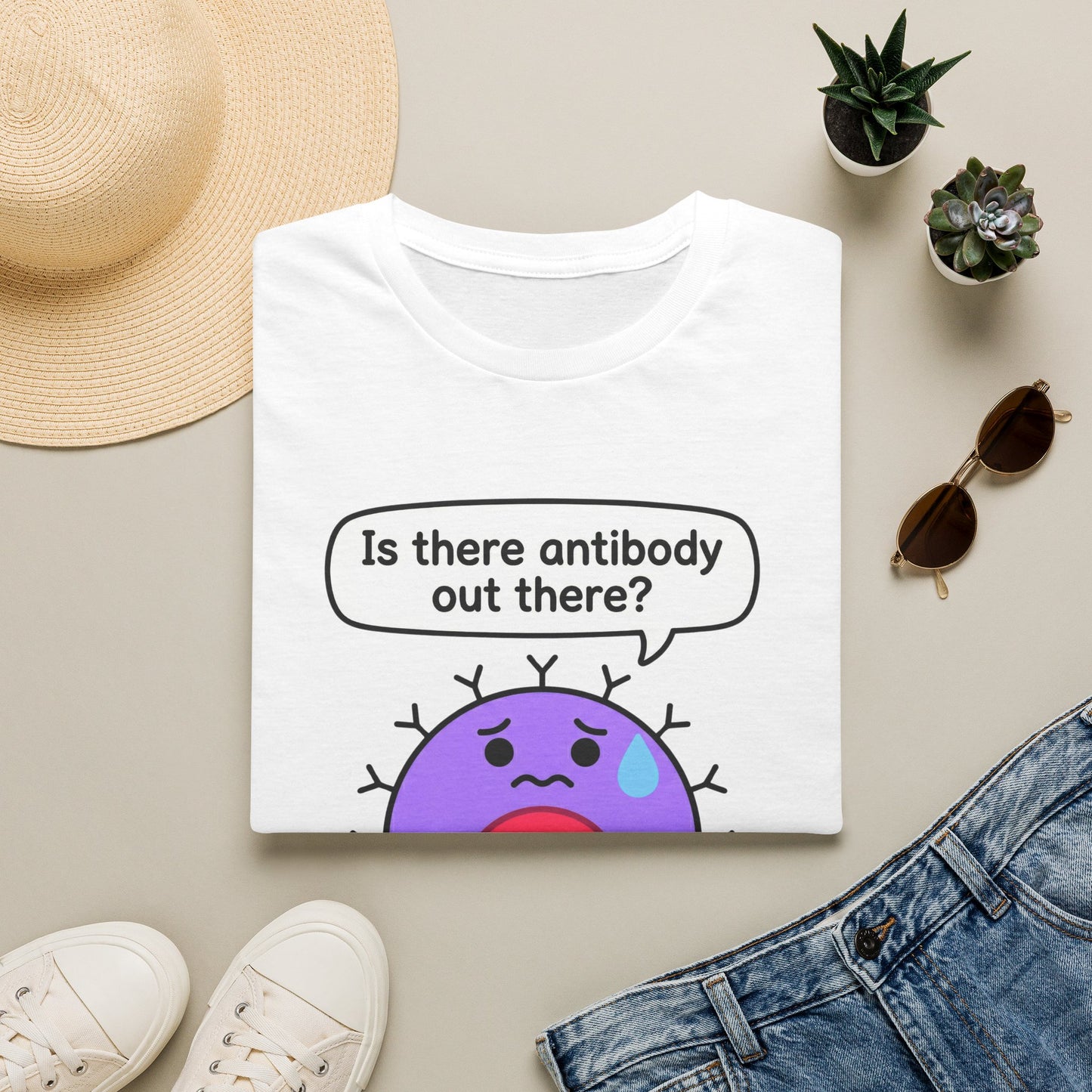 Is There Antibody Out There - Biology T-Shirt