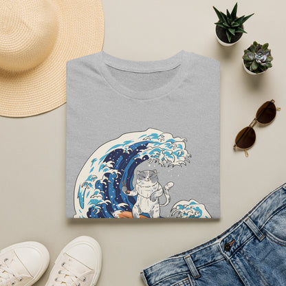 Riding The Wave Of Good Taste - Cat Science T-Shirt
