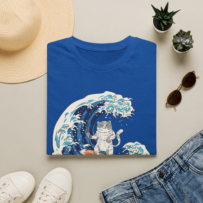 Riding The Wave Of Good Taste - Cat Science T-Shirt