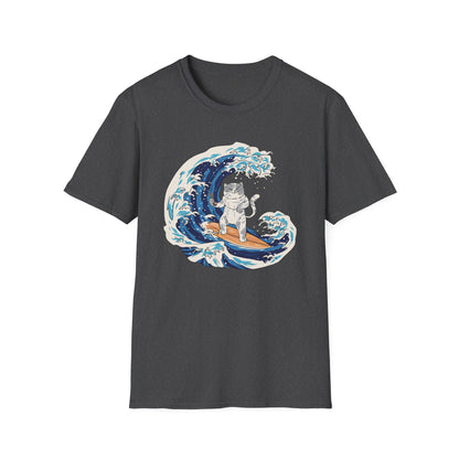 Riding The Wave Of Good Taste - Cat Science T-Shirt