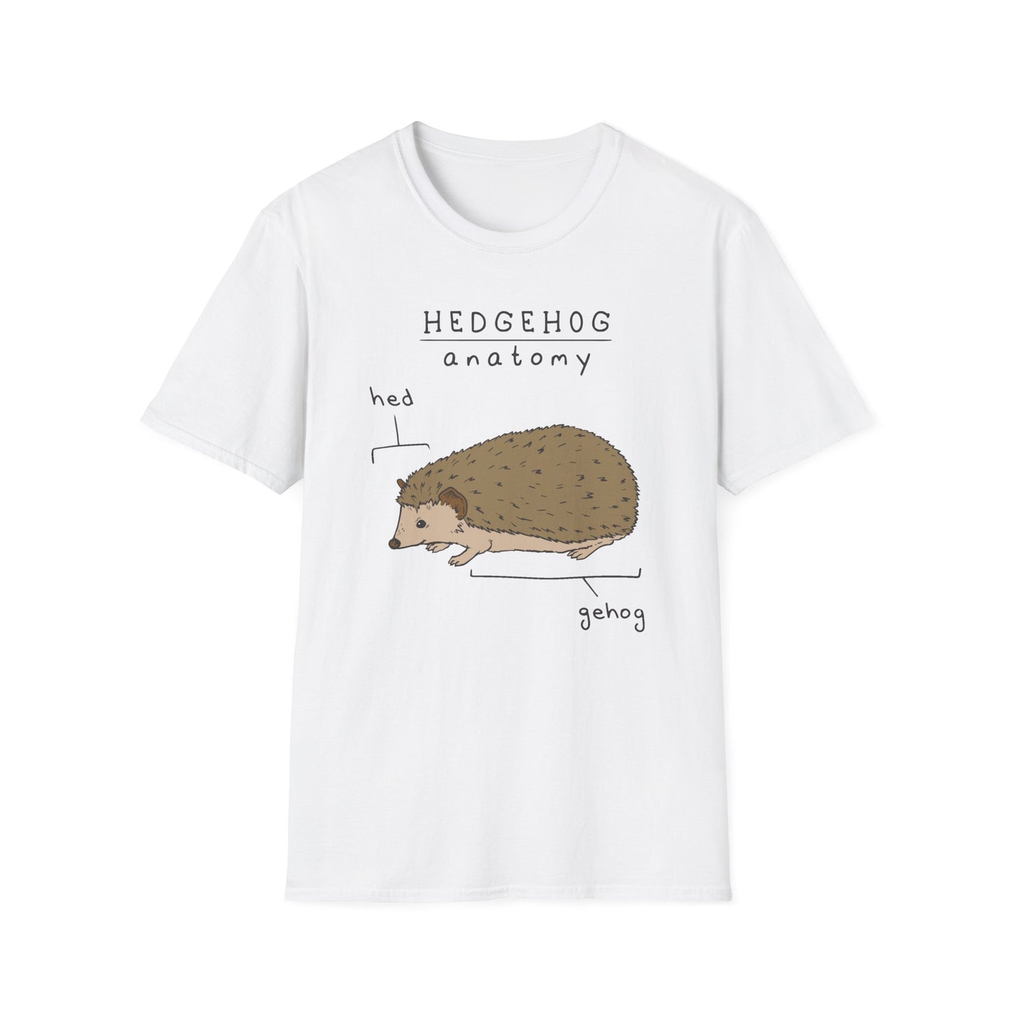 Certified Hedgehog Anatomy Expert - Science Meme T-Shirt