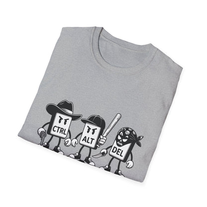 "Ctrl Alt Del Shirt" - Funny Computer Keyboard T-Shirt