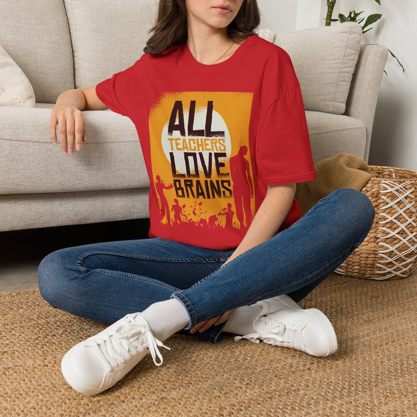 All Teachers Love Brain - T-Shirt