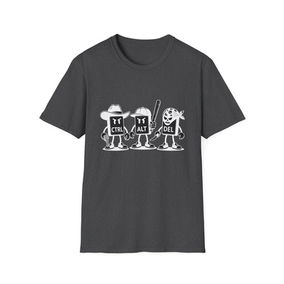 "Ctrl Alt Del Shirt" - Funny Computer Keyboard T-Shirt