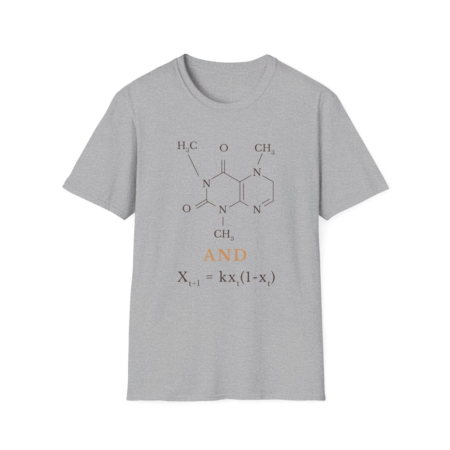 Caffeine: The Molecule That Powers Humanity - Chemistry T-Shirt