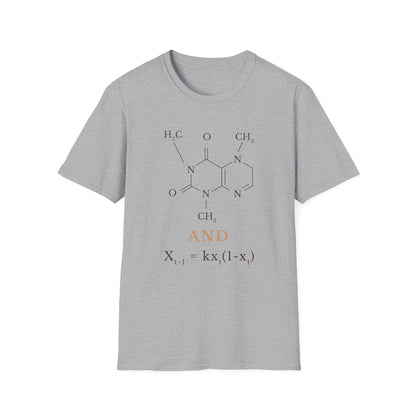 Caffeine: The Molecule That Powers Humanity - Chemistry T-Shirt