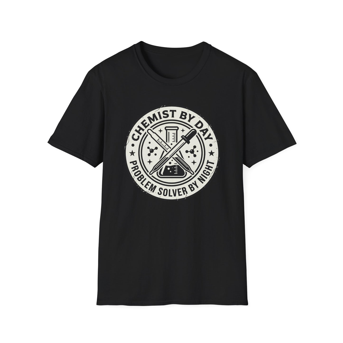 Chemist by Day - Chemistry T-Shirt